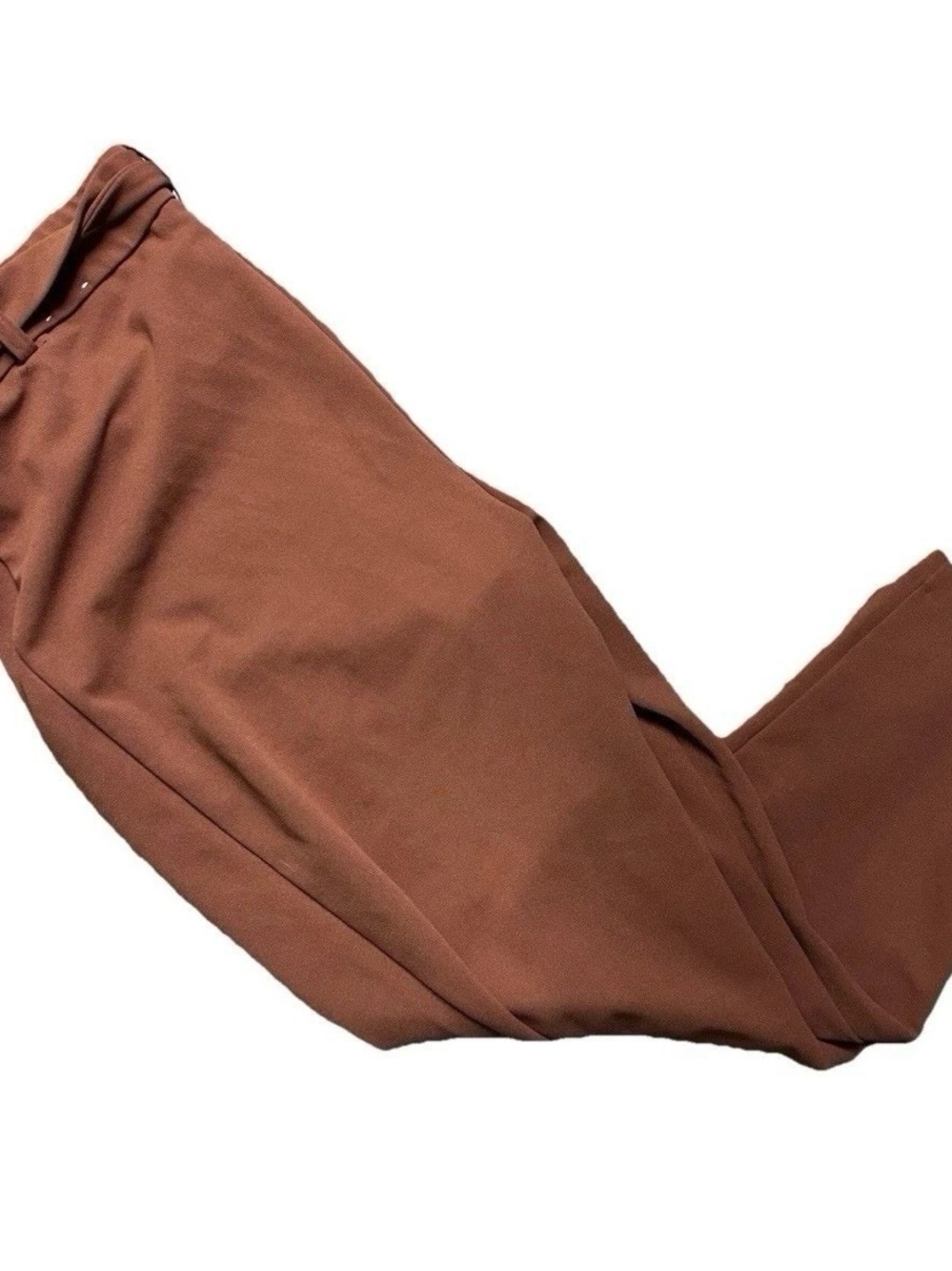 Women’s Jules & Leopold Terracotta Orange Pants Tie Belt Size XL